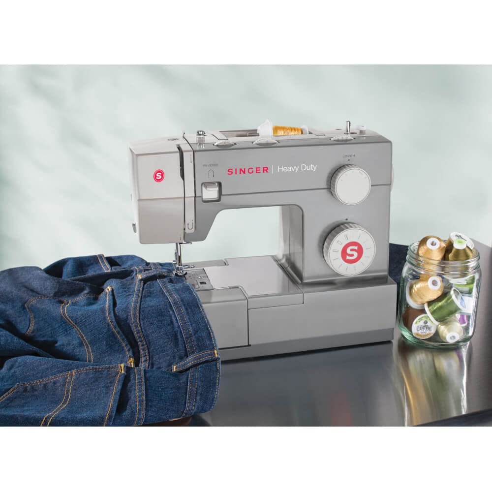 Singer 4411EXTBUND Heavy Duty Sewing Machine with Extension Table - Perfect for Quilting, Upholstery & Denim Sewing Projects