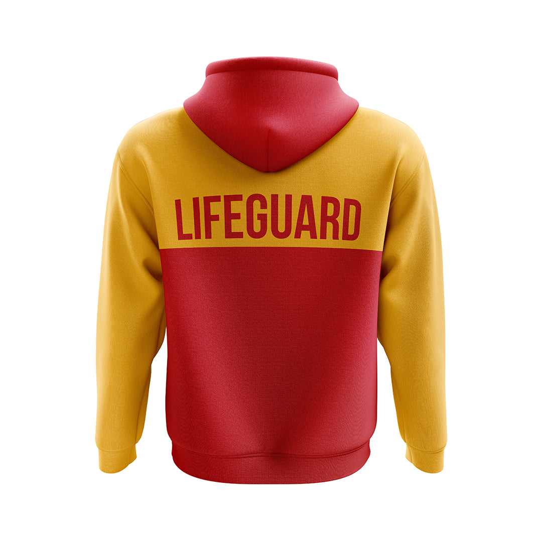 Unisex Pool Lifeguard Hoodie - Comfortable & Stylish Swimwear for Lifeguards, Beach Safety Crew & Water Sports Enthusiasts - Perfect for Poolside Duty, Surfing & Outdoor Activities