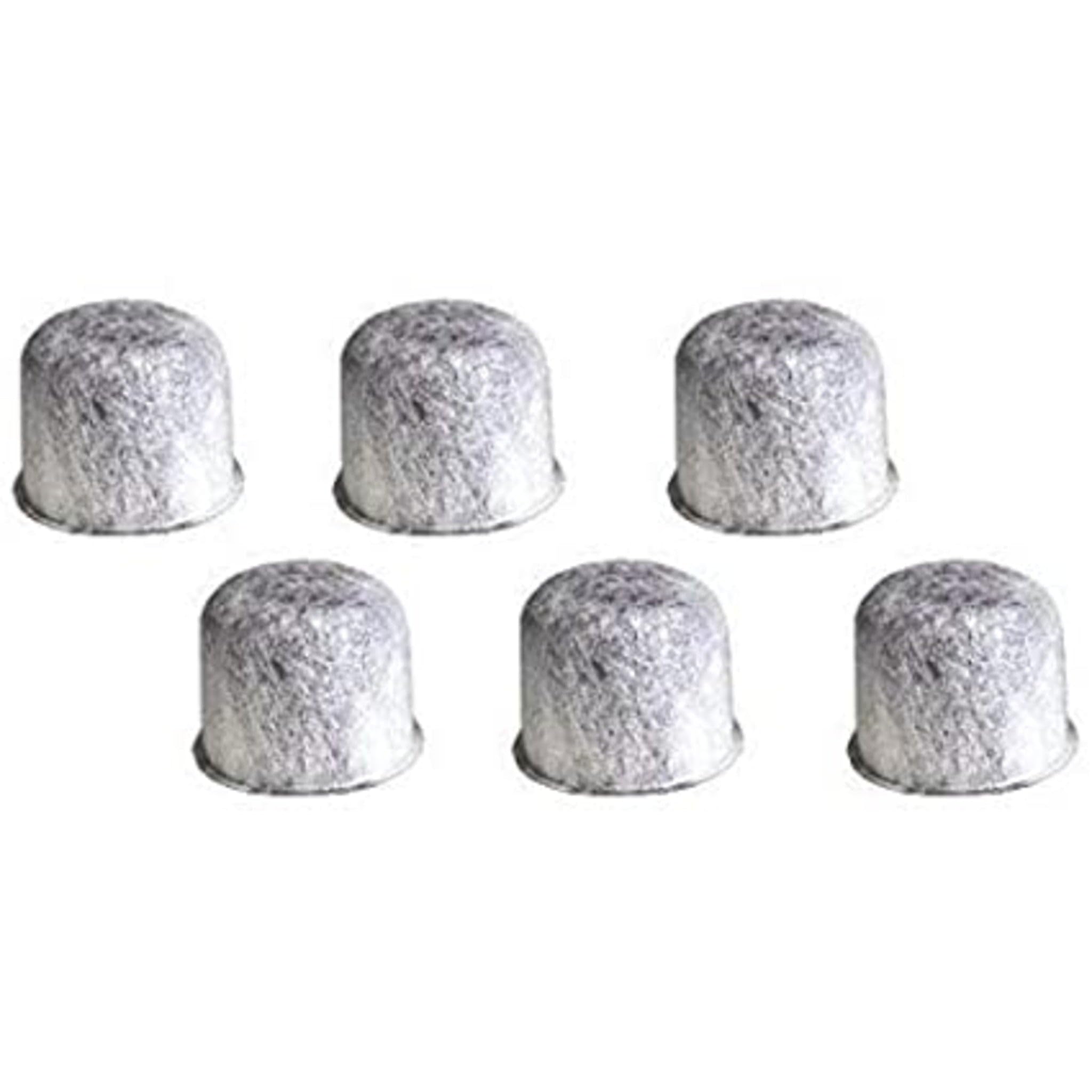 6-Pack Replacement Charcoal Water Filters for Farberware 5-Cup Programmable Coffee Maker - Model 103743-F - Improves Coffee Taste & Removes Impurities - Perfect for Home & Office Use