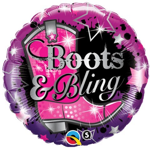 Cowgirl Bachelorette Party Decorations - Western Themed Birthday Balloons with Boots & Bling for Horse Lovers | Perfect for Country Themed Parties, Baby Showers & Western Weddings