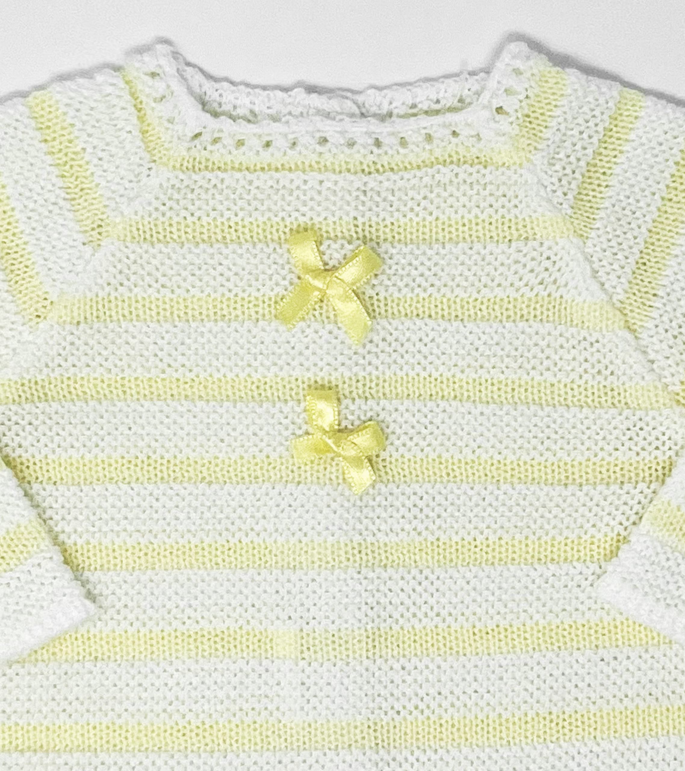 Newborn Baby Knitted Clothes Set - Soft Cotton Coming Home Outfit for Boys & Girls | Perfect for Hospital Photos, Christening & First Birthday Gifts