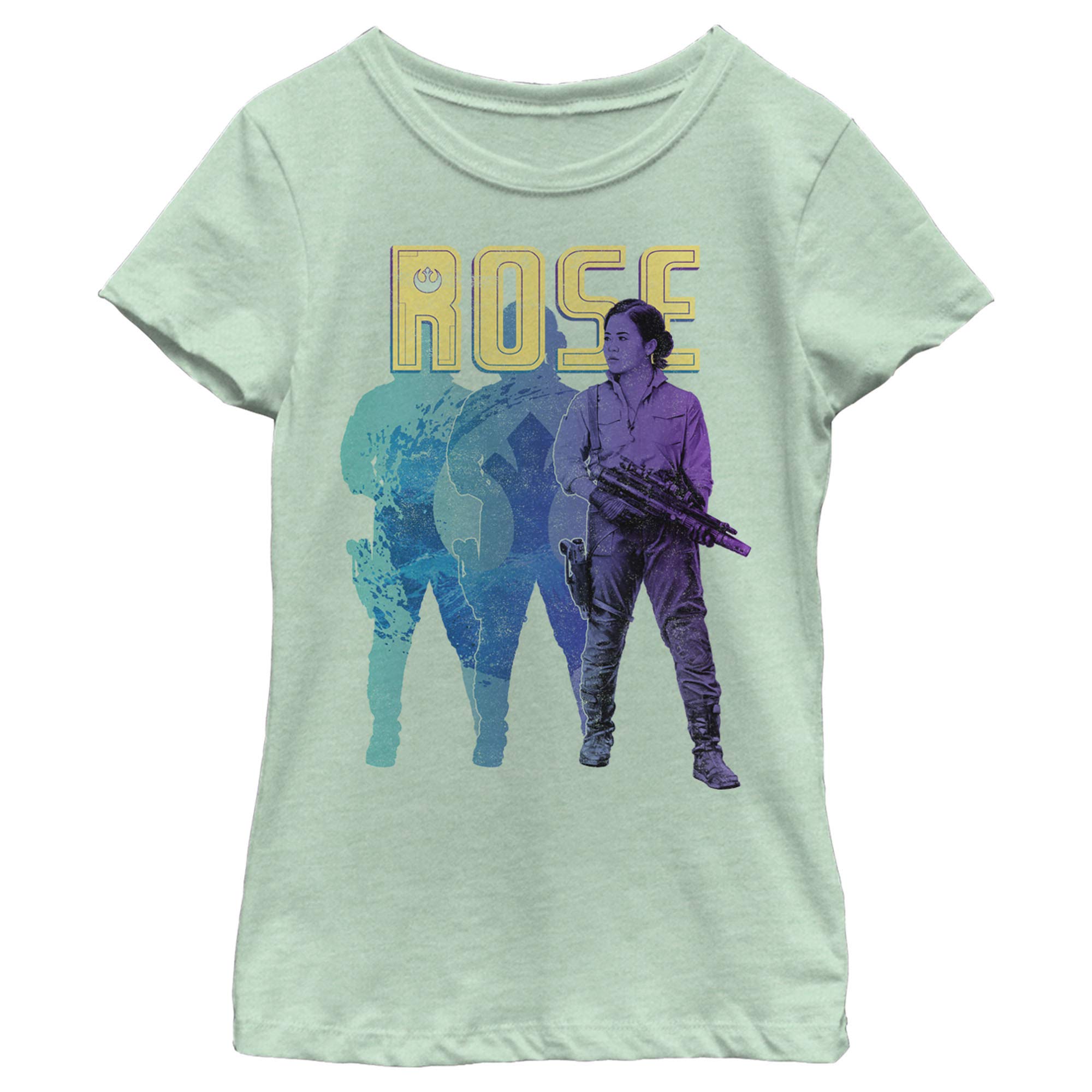 Star Wars Rise of Skywalker Rose Pop Girls Short Sleeve T-Shirt | Official Licensed Apparel | Perfect for Cosplay, Conventions & Everyday Wear
