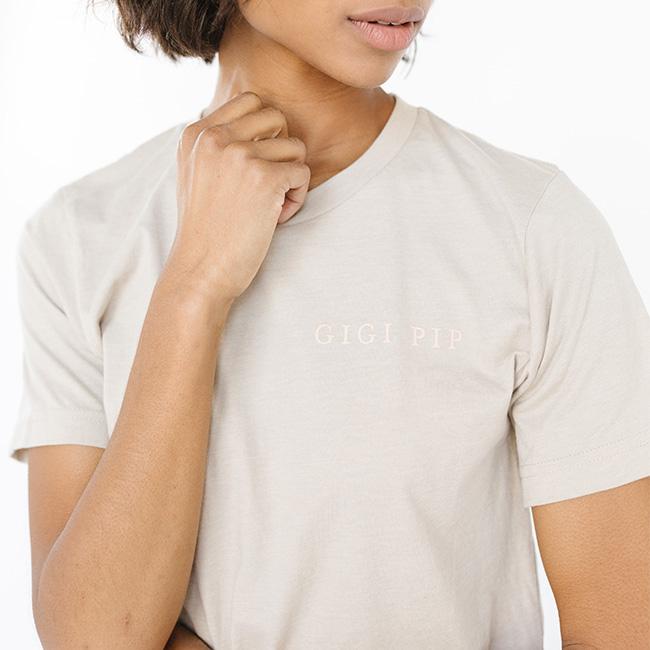Gigi Pip Tee - Stylish Women's T-Shirt for Casual Wear & Everyday Outfits | Comfortable Cotton Blend Top for Work, Travel & Weekend Looks