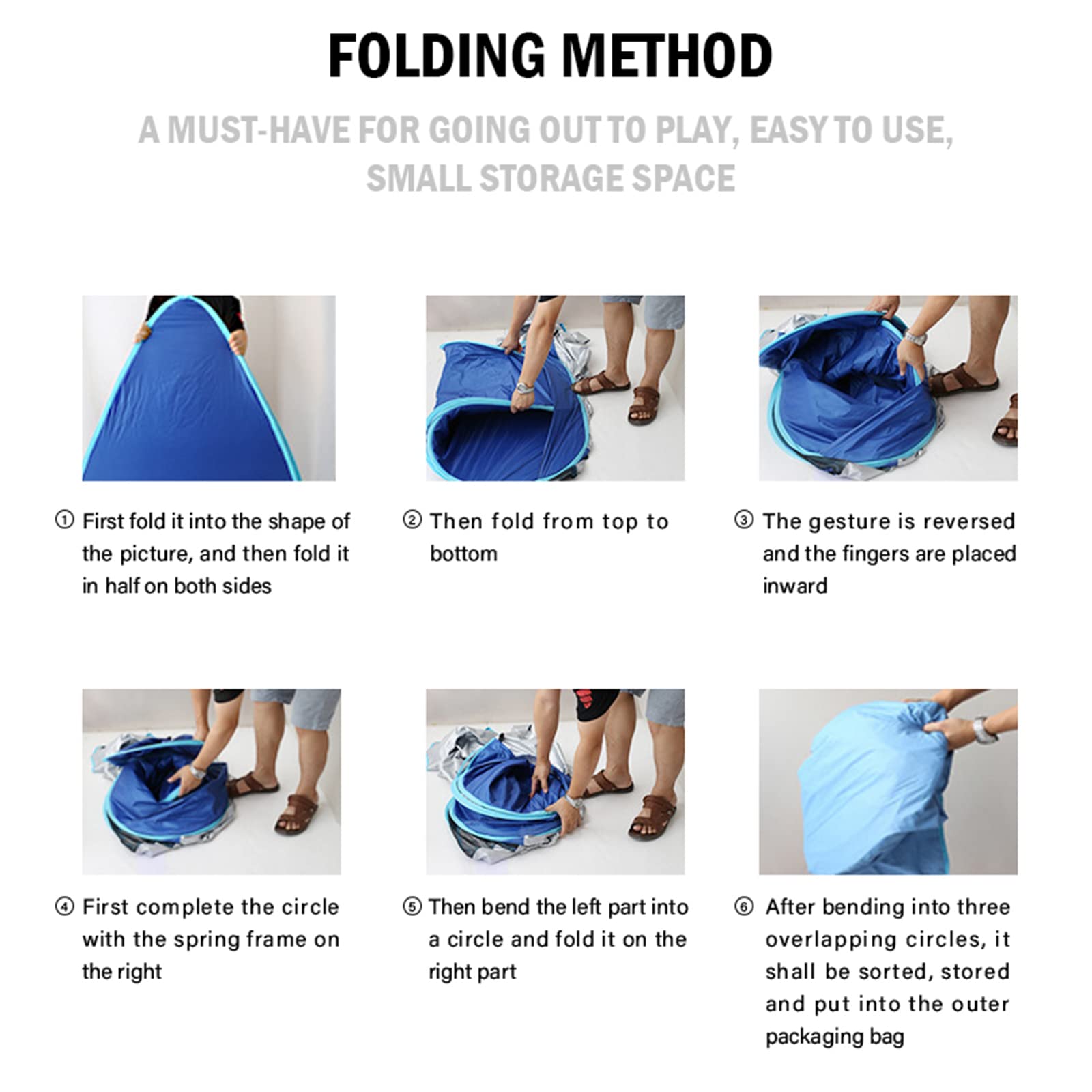 Waterproof Beach Tent Sun Shelter - Portable Instant Sun Shade with Carrying Bag, Windproof & UV Protection for Fishing, Hiking, Camping | Perfect for Family Beach Days, Outdoor Adventures & Picnics