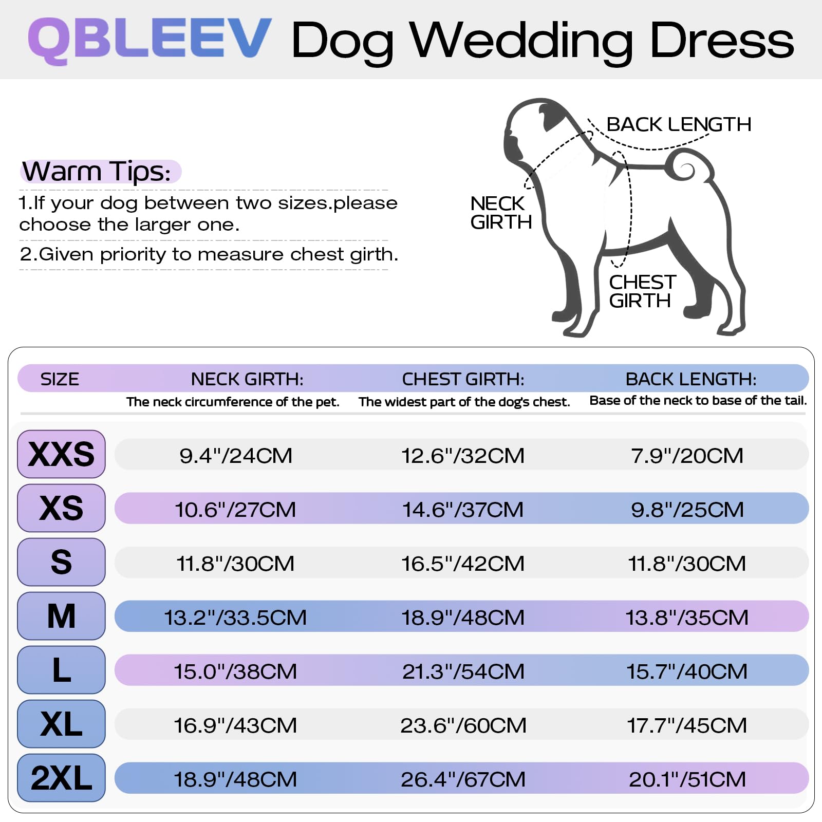 QBLEEV White Lace Dog Wedding Dress with Bowknot - Medium Size XXL Flower Girl Tutu Skirt for Puppy Bride Costume & Birthday Princess Attire | Perfect for Pet Weddings, Birthday Parties & Special Occasions