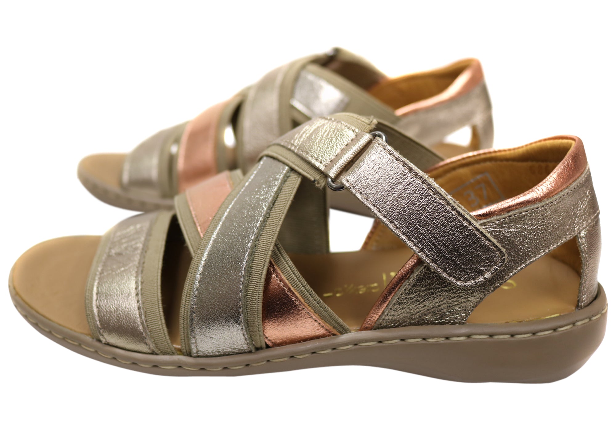 Opananken Roma Women's Comfortable Brazilian Leather Sandals - Stylish & Supportive Flip Flops for Beach, Pool, and Summer Outings