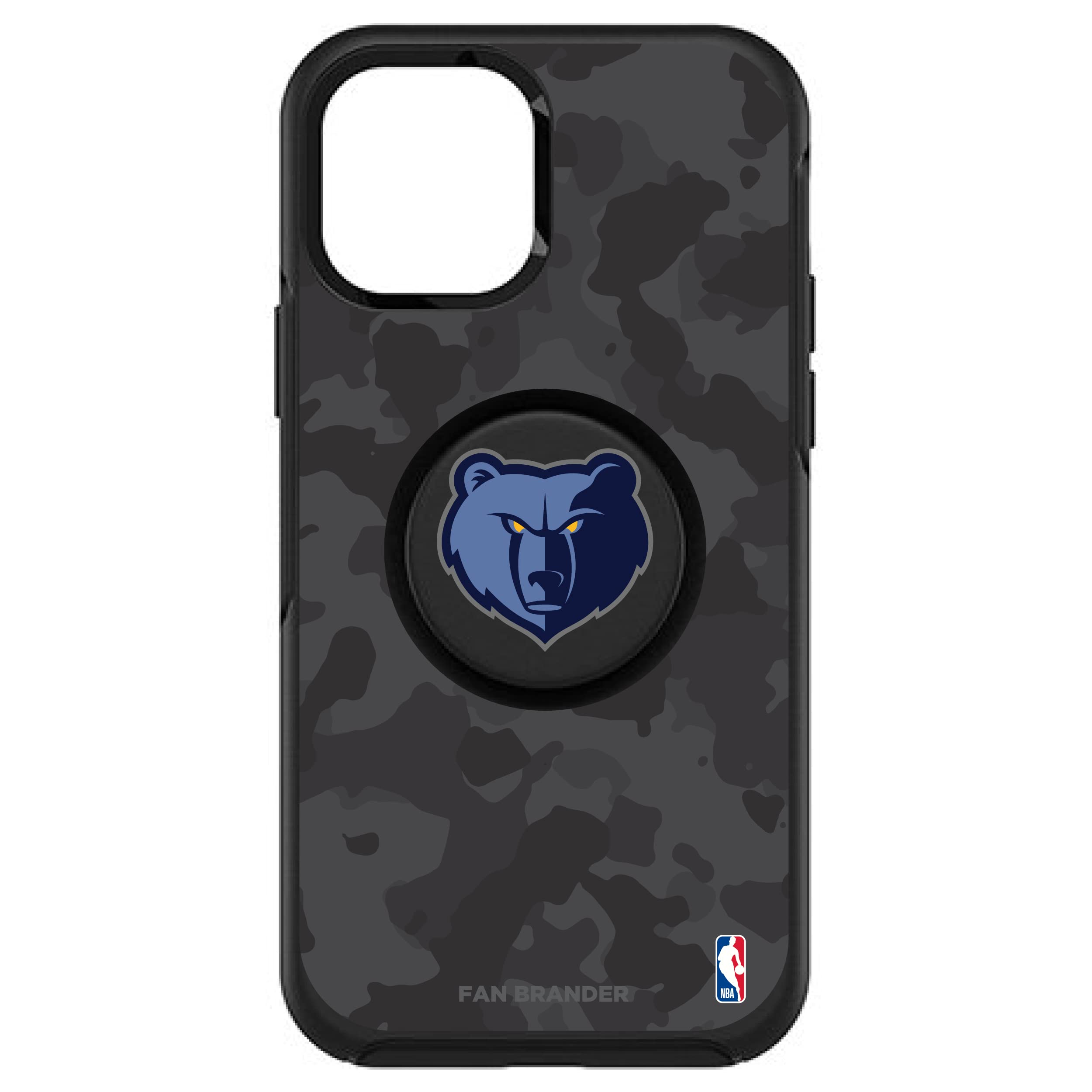 NBA Licensed OtterBox Phone Case with PopSocket & Urban Camo Design - Durable Protective Cover for iPhone & Samsung - Perfect for Basketball Fans & Urban Lifestyle