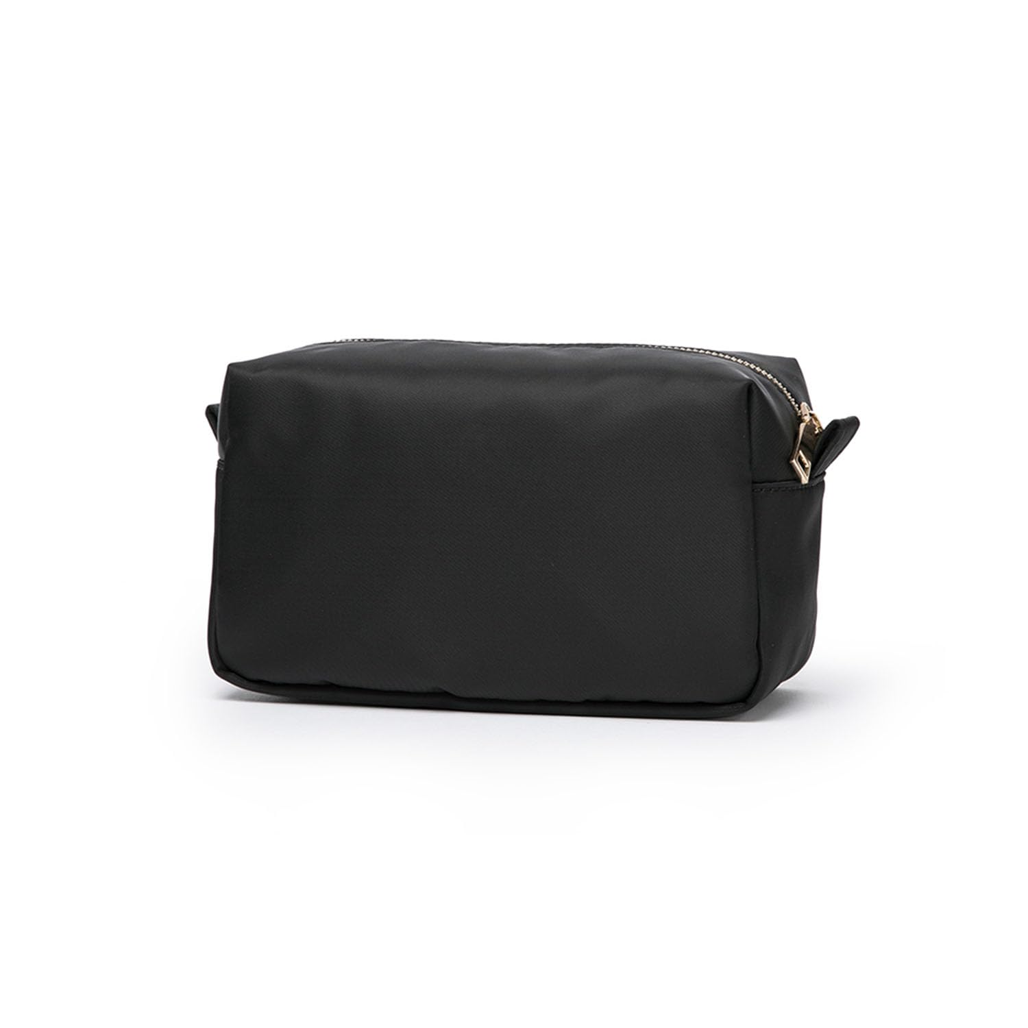 Lightweight Nylon Cosmetic Bag with Ring Clasp - Travel Makeup Organizer for Women, Perfect for Daily Use & Trips