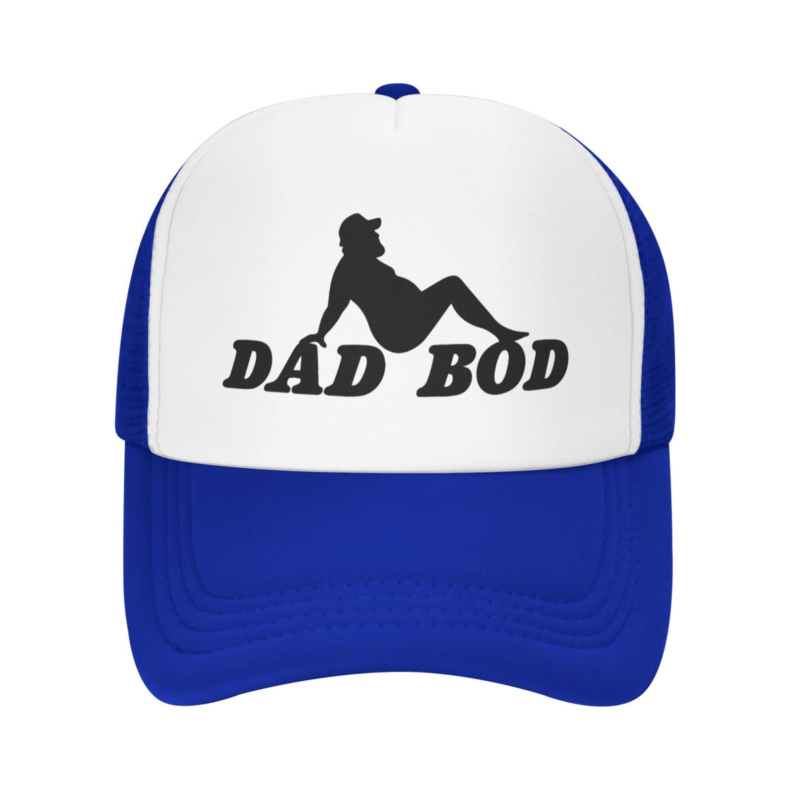 VGGONH Dad BOD Team Trucker Hat - Adjustable Unisex Baseball Snapback Cap for Men & Women | Perfect Gift for Youth & Adults | Great for Outdoor Sports, Casual Wear & Team Events