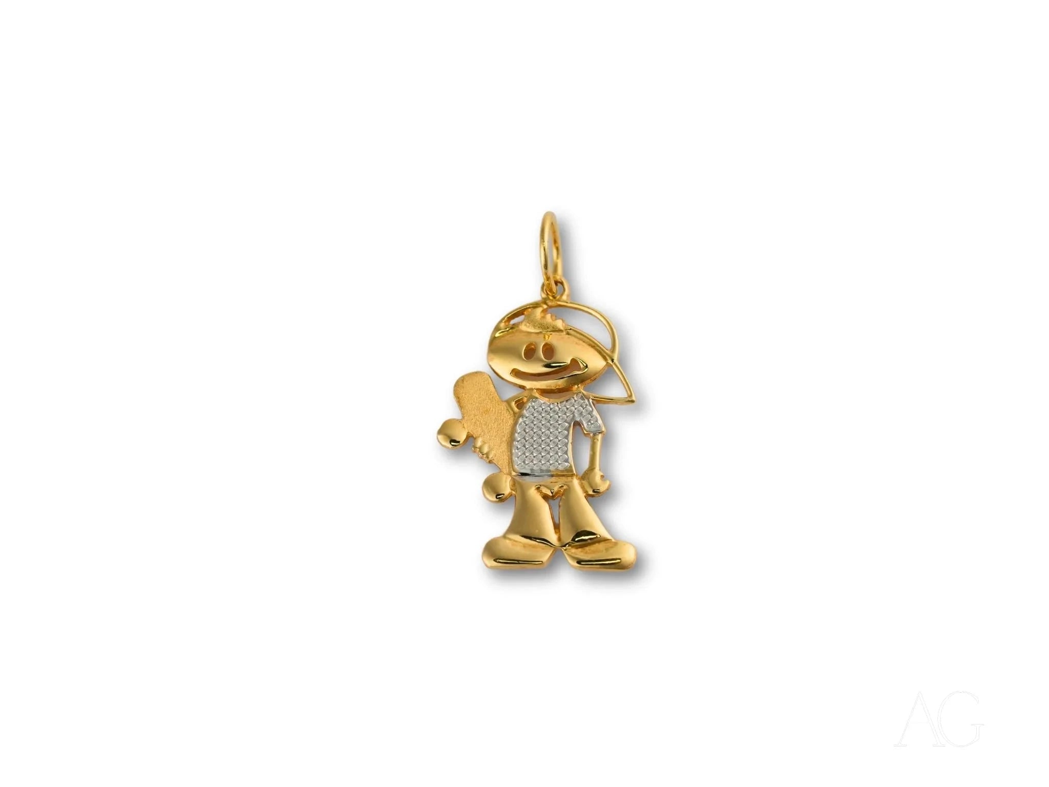 Golden Elegance: 14K Gold Doll Pendant Necklace for Women - Perfect Gift for Birthday, Anniversary & Valentine's Day | Elegant Jewelry for Parties & Special Occasions