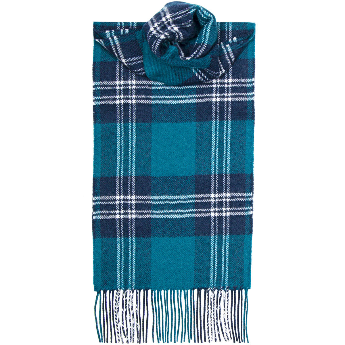 Earl of St Andrews Tartan Scarf - Premium Wool Plaid Wrap for Men & Women - Perfect for Winter Fashion, Scottish Heritage Events & Outdoor Activities