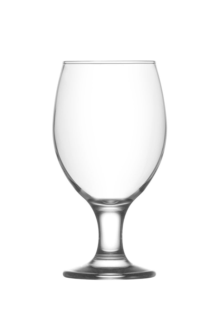 2.75x6.25 Inch 13.5oz Glass Goblet - Elegant Drinking Cup for Wine, Cocktails & Beverages - Perfect for Parties, Weddings & Home Decor