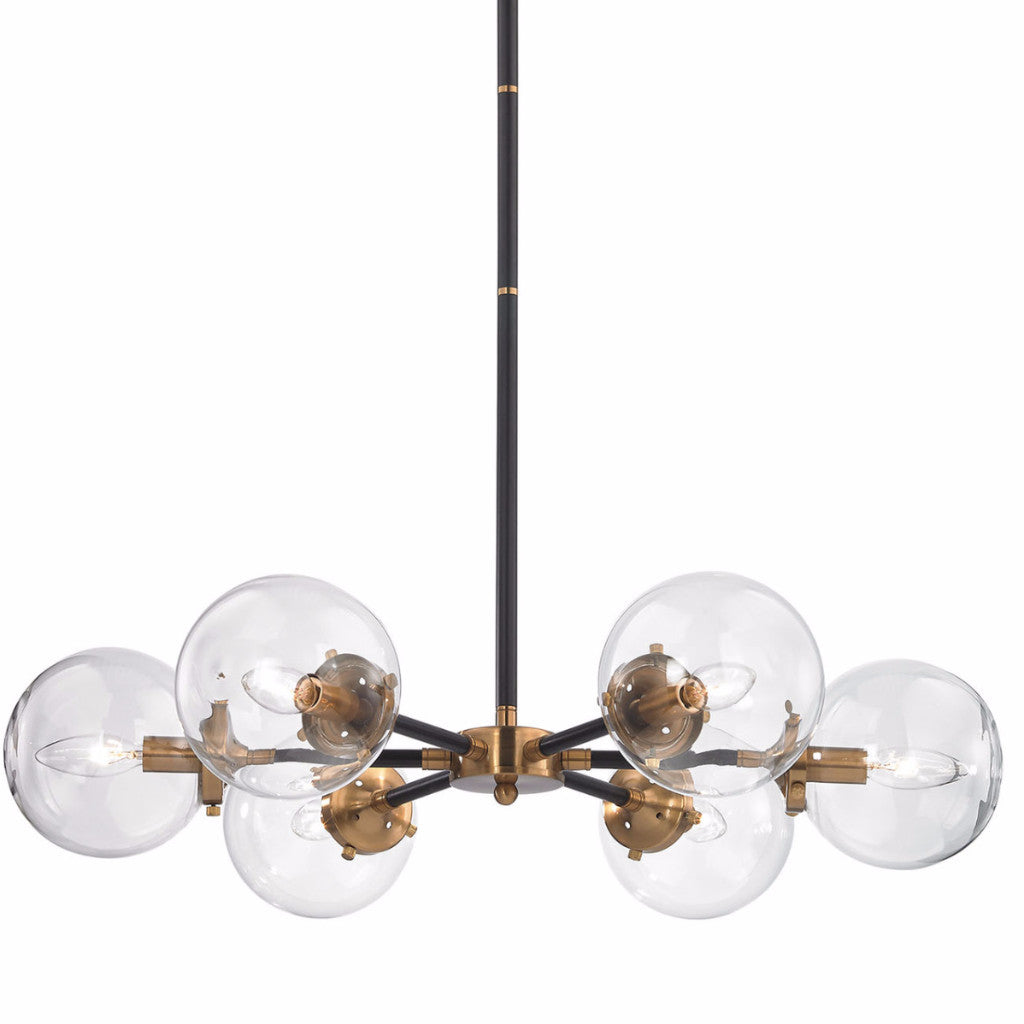 Elegant Draper Crystal Chandelier - Modern Ceiling Light Fixture for Dining Room, Living Room & Bedroom | Perfect for Home Decor & Wedding Venues