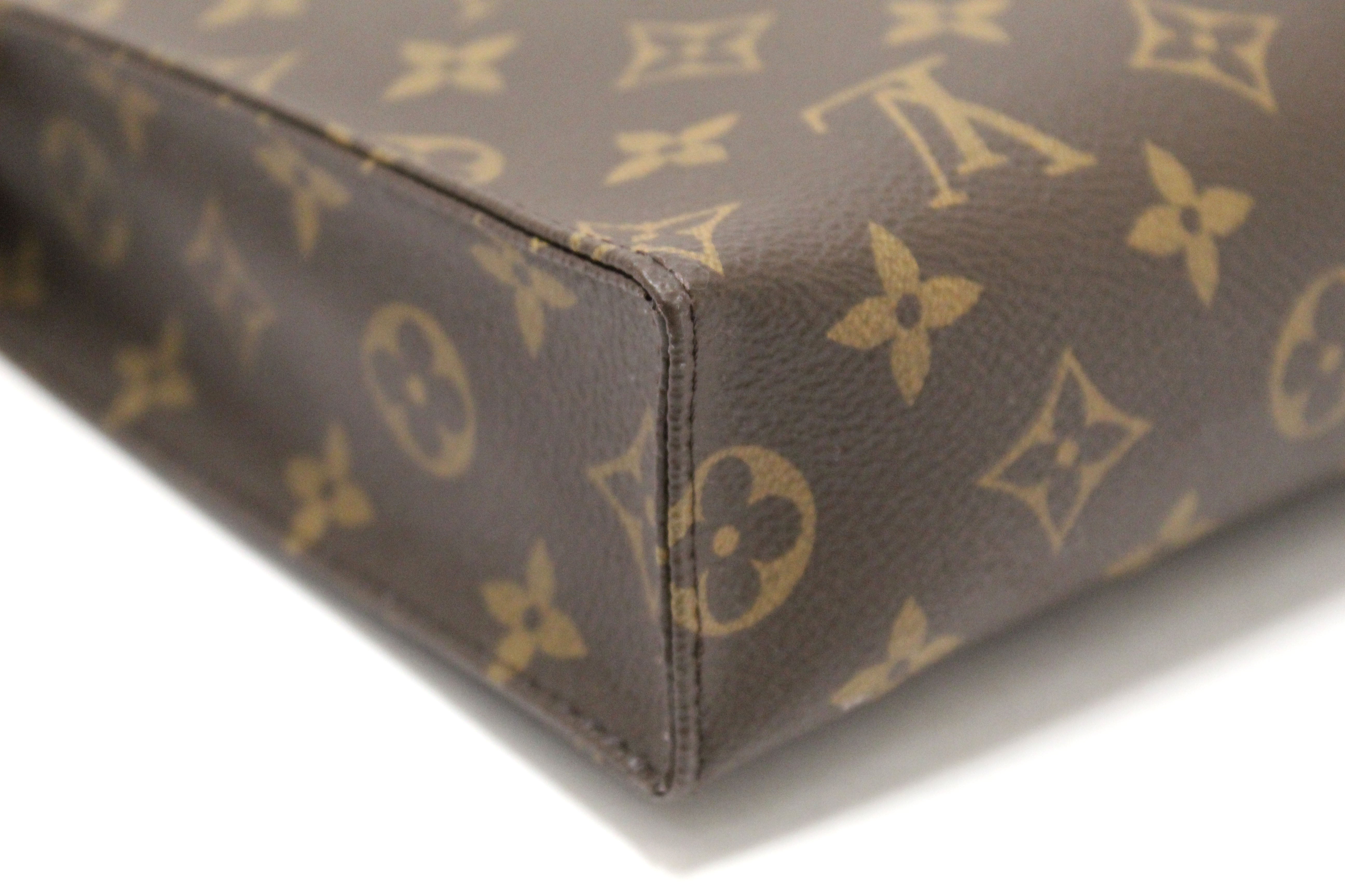 Authentic Louis Vuitton Monogram Canvas Toiletry Pouch 26 | Travel Cosmetic Bag | Luxury Makeup Organizer for Women | Perfect for Travel, Gym & Daily Essentials Storage