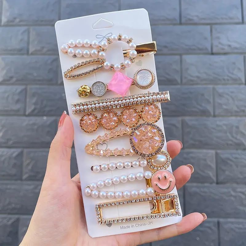 Korean Fashion Hair Clips Set - 28PCS Alligator Barrettes for Baby Girls, Teens & Toddlers | Cute Hair Accessories for School, Party & Daily Use