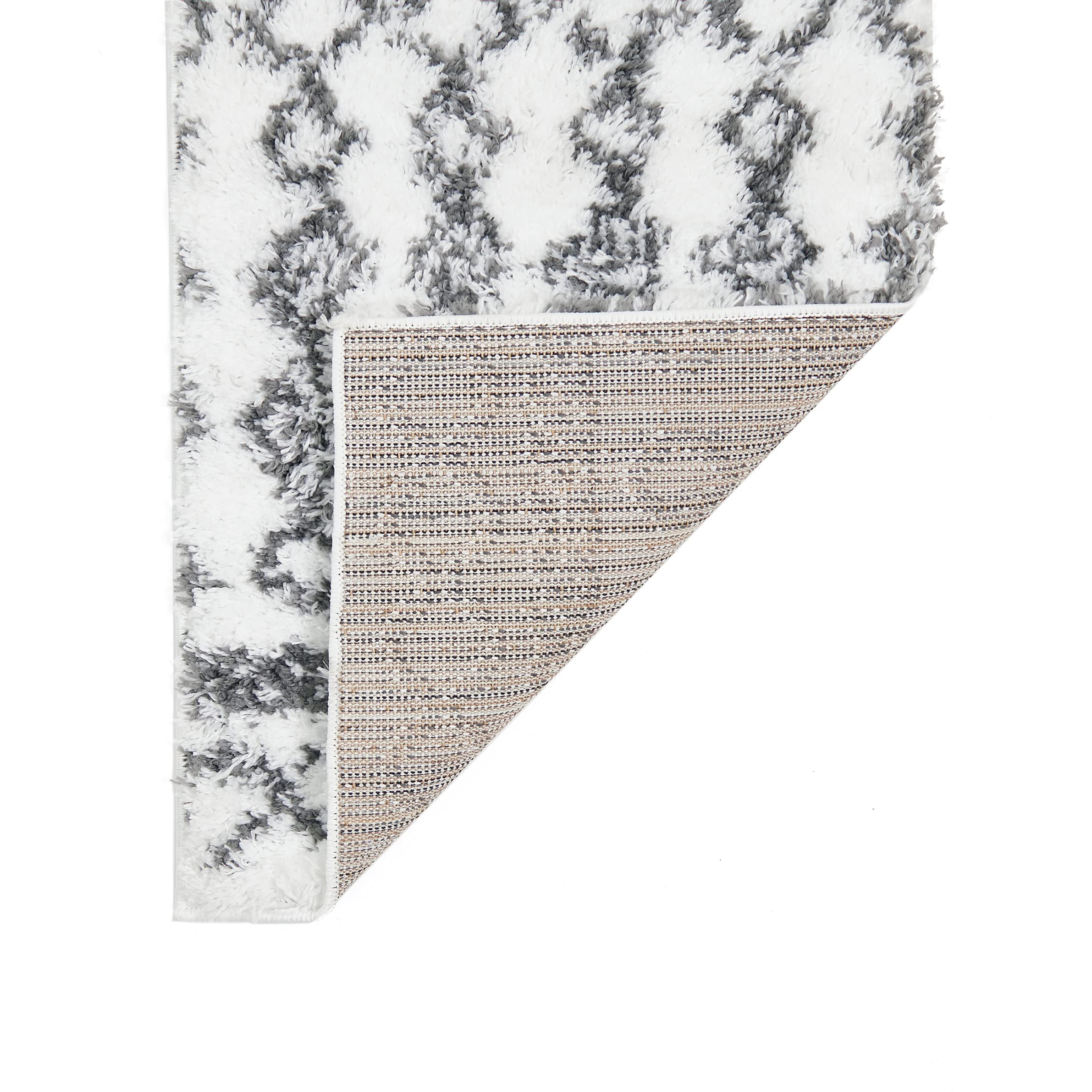 Nautica Puffy Rug – Taza Motif | Premium Shag Runner Rug 20