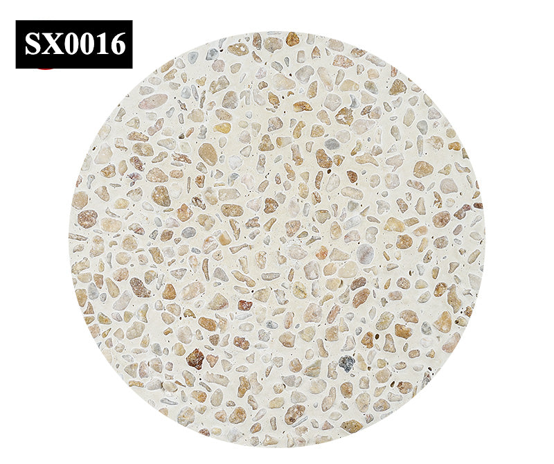 Premium Terrazzo Stone Tiles for Walls & Floors - Durable & Stylish Home Decor for Kitchen Backsplash, Bathroom, and Living Spaces
