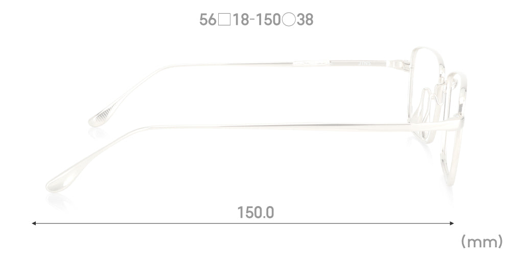 JINS SABAE IPPITSU BIG SQUARE 95 - Stylish & Comfortable Square Eyeglasses for Men & Women - Perfect for Work, Reading & Everyday Fashion