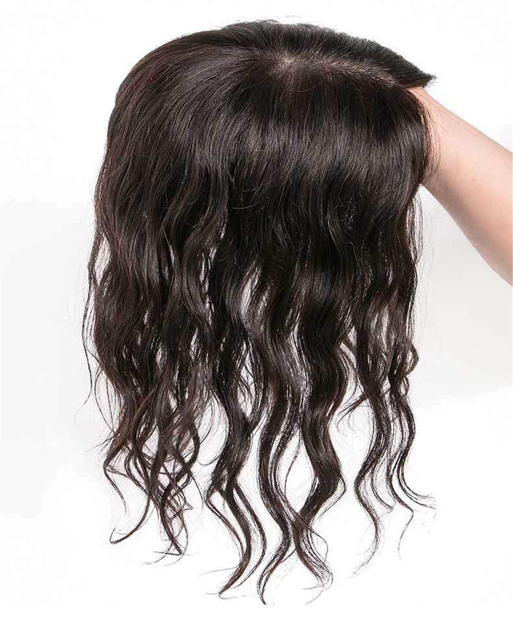Clip-In Human Hair Forehead Topper for Women with Thinning Hair | 3.5