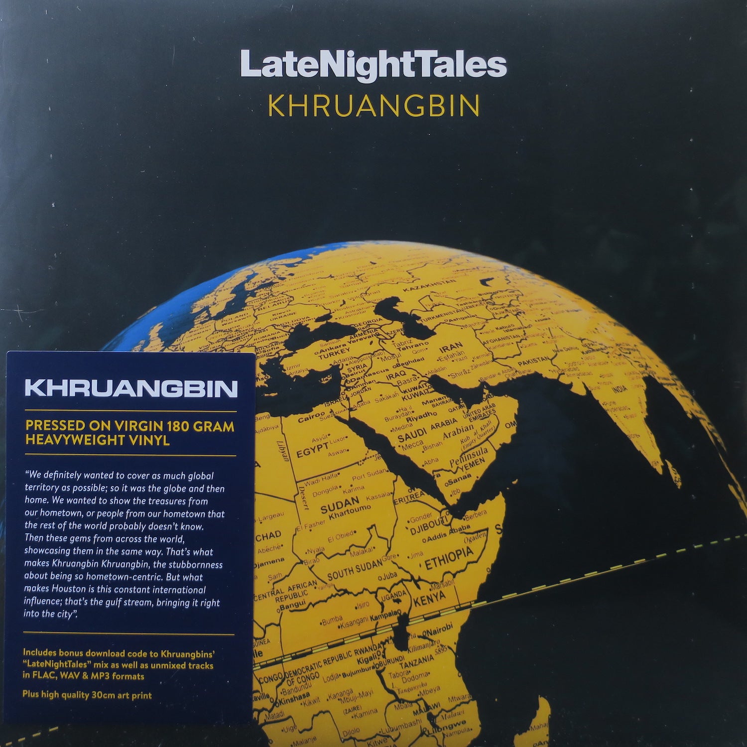 KHRUANGBIN 'Late Night Tales' 180g Vinyl 2LP Record - Limited Edition Audiophile Vinyl for Music Collectors & Late Night Listening Sessions