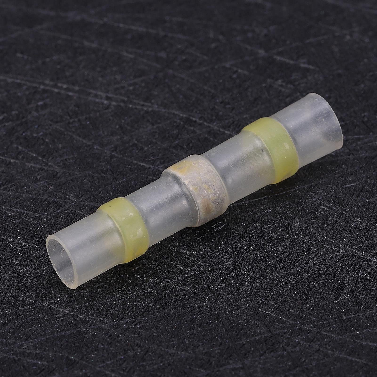 Heat Shrink Solder Seal Wire Connector Kit - Waterproof Solder Sleeve Connectors for Electrical Wiring (SST-S41, Yellow) | Ideal for Boats, Trailers, Home Appliances & DIY Projects