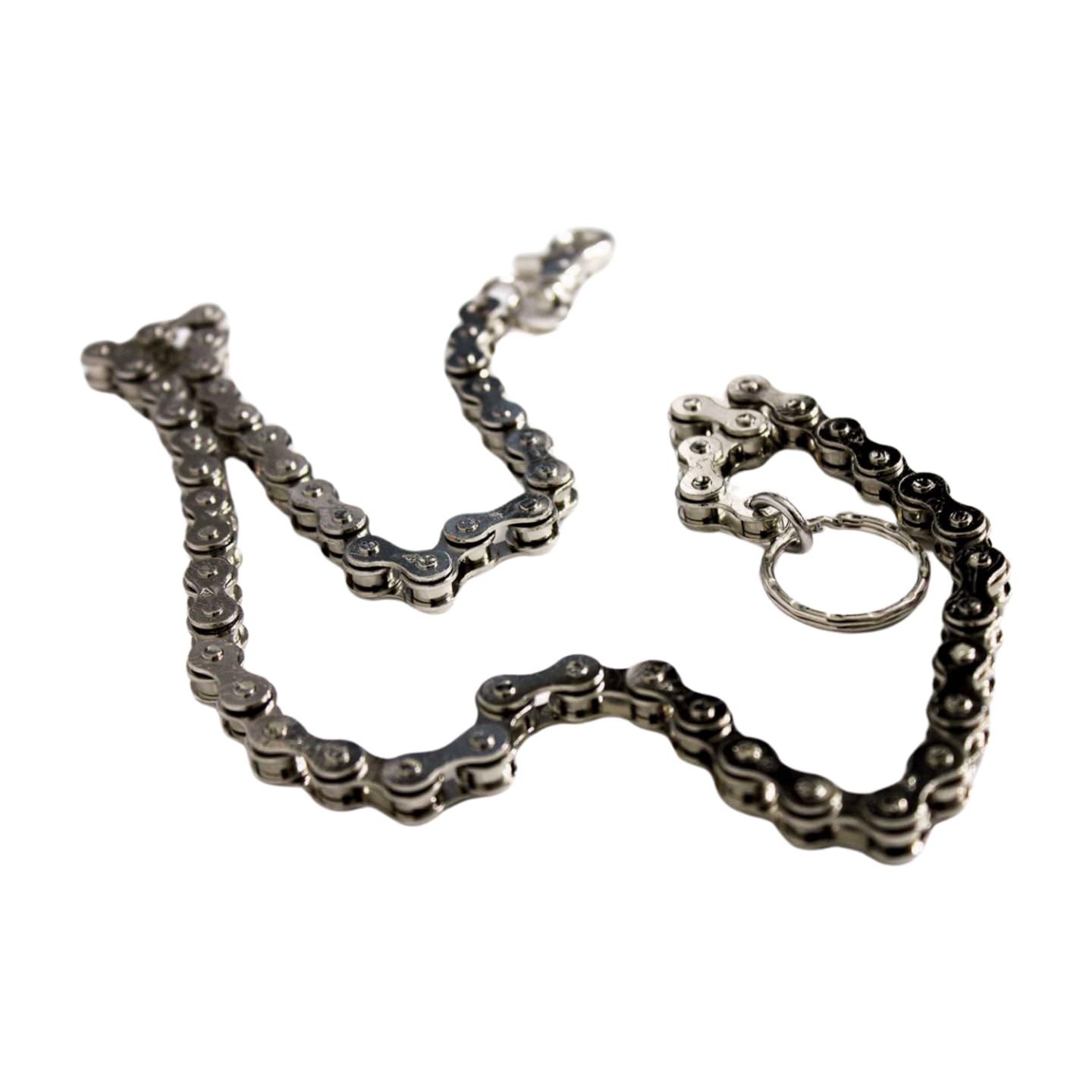TFJ Men's Fashion Wallet Chain - 33 Inch Extra Long Metal Motorcycle Accessory for Bikers & Style Enthusiasts | Perfect for Jeans, Leather Jackets & Everyday Carry