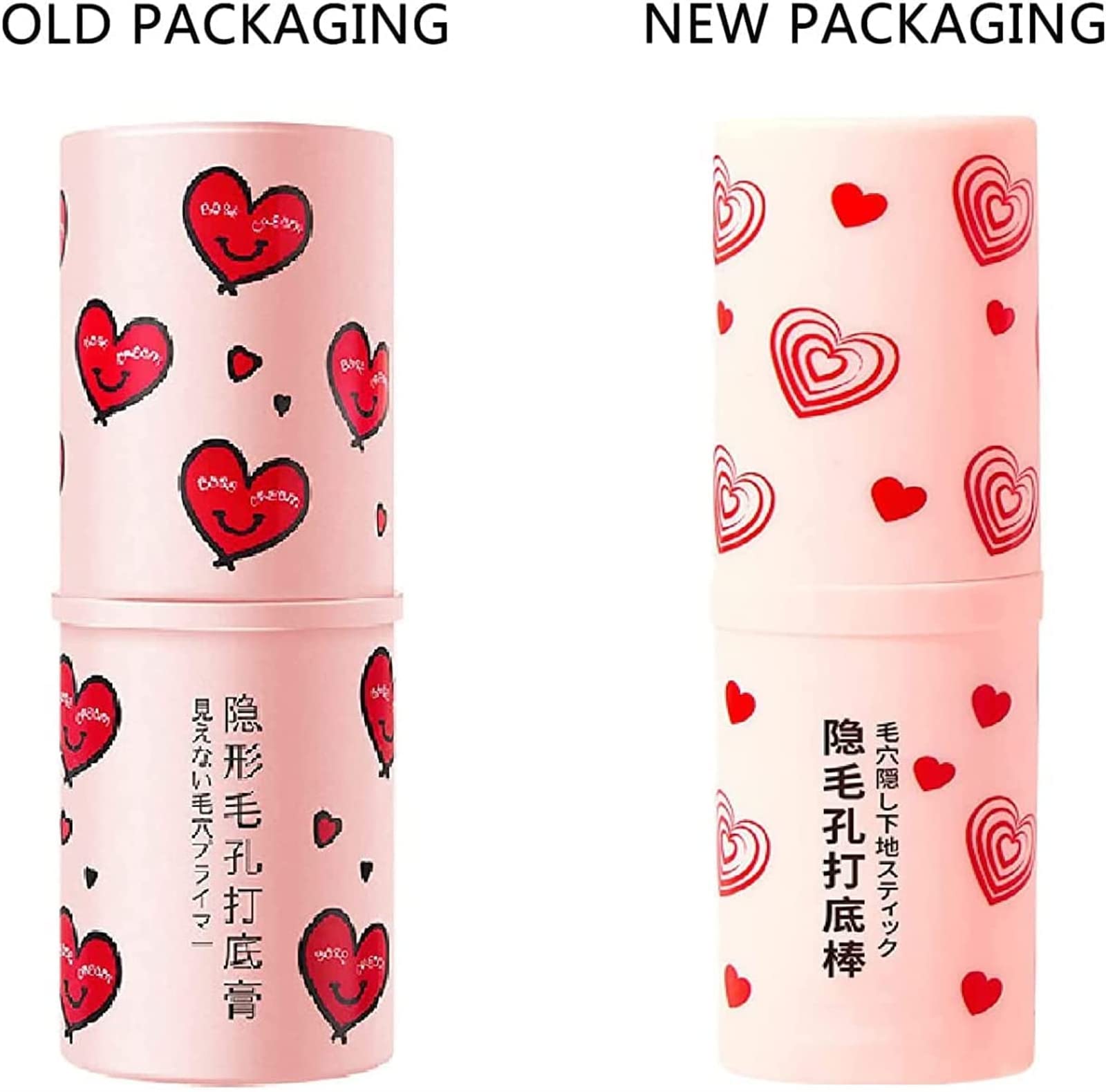 2023 New Waterproof Matte Face Primer Stick - Pore Minimizing & Hydrating Makeup Base, Blurring Shimmer Stick for Flawless Finish | Perfect for Daily Wear, Special Occasions & Photography (1PC)