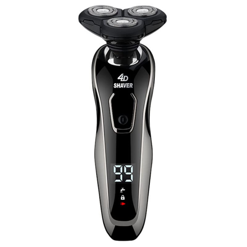 5-in-1 Electric Head Shaver for Bald Men - Waterproof Wet/Dry Rechargeable Razor with LCD Display | Perfect for Travel, Gym & Daily Facial Shaving