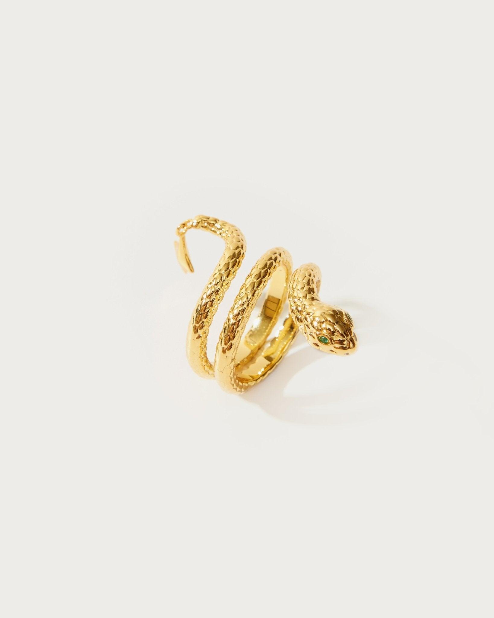 Snake Ring for Women - Elegant Serpent Jewelry - Perfect for Gifts, Parties & Everyday Wear