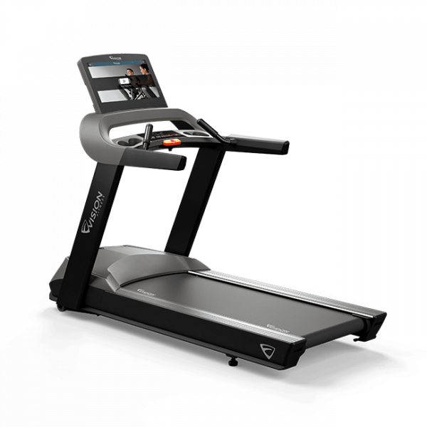 Vision T600E Treadmill - Foldable Electric Running Machine with LCD Display for Home Gym & Cardio Workouts - Perfect for Indoor Fitness, Weight Loss & Family Exercise