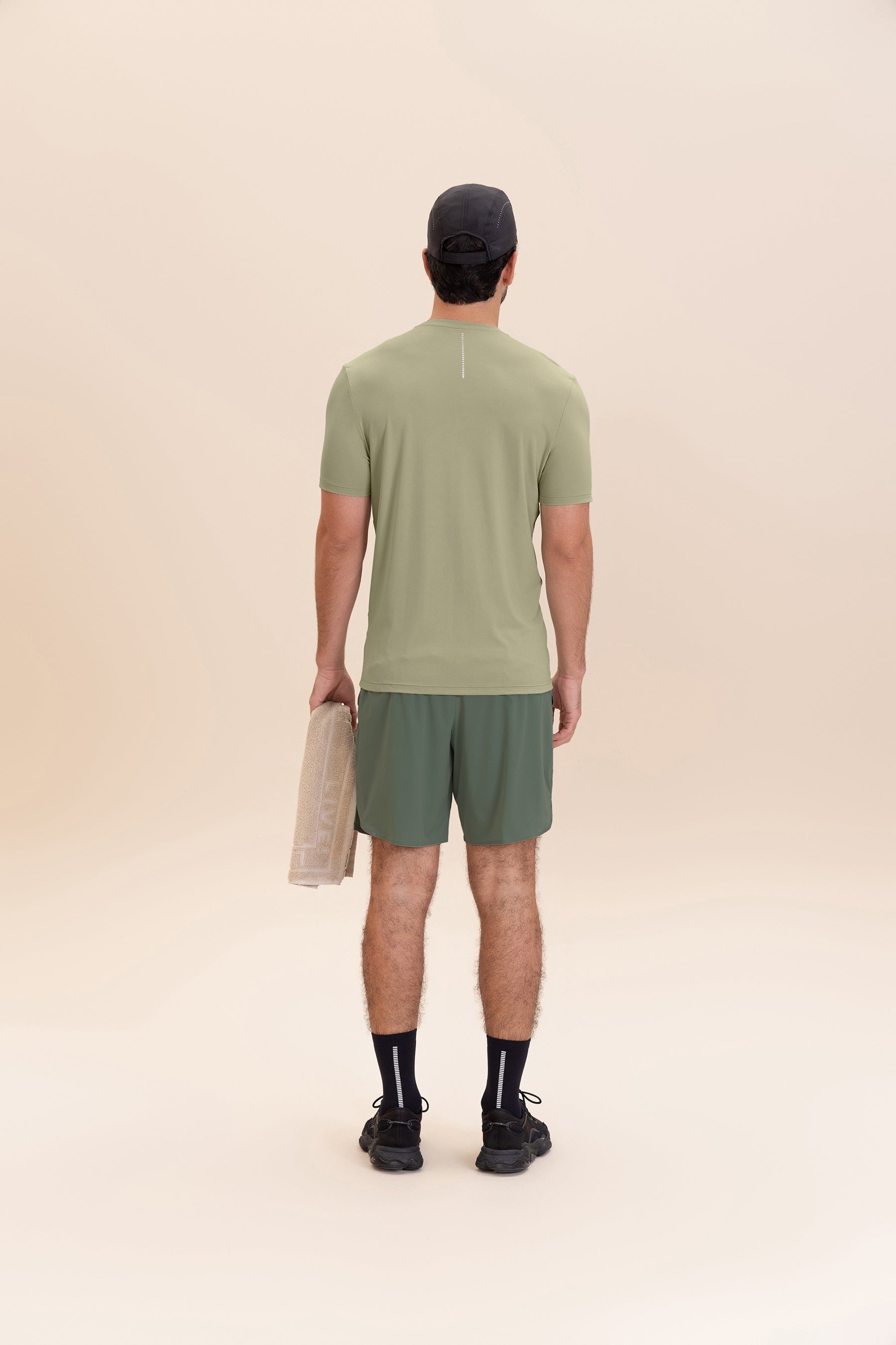 Breathable Bio Stretch Men's T-Shirt - Soft Comfort Fit for Casual Wear, Gym & Outdoor Activities