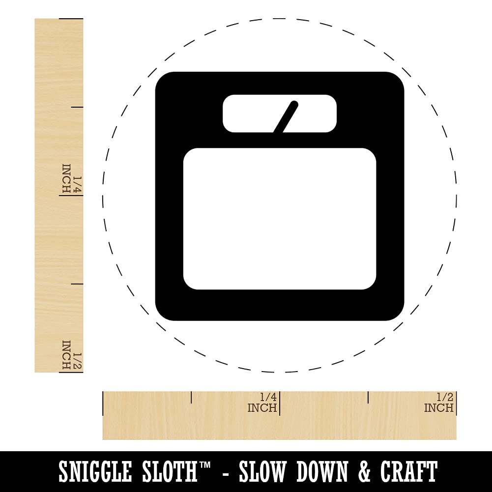 Mini Weight Loss Tracker Stamp - 1/2
