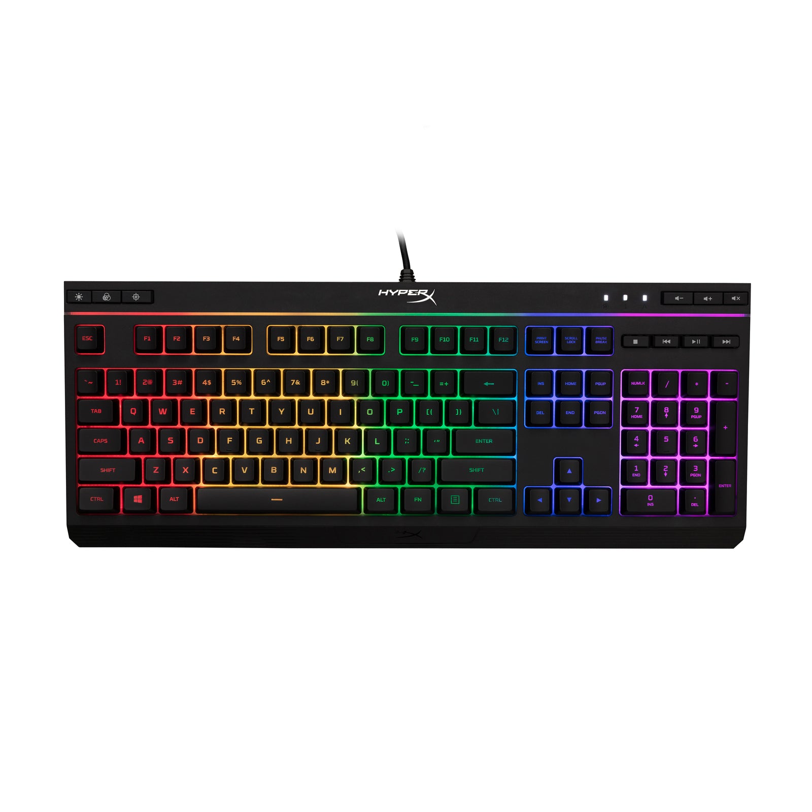 HyperX Alloy Core RGB Mechanical Gaming Keyboard with Customizable Lighting - Perfect for PC Gamers & Esports Enthusiasts