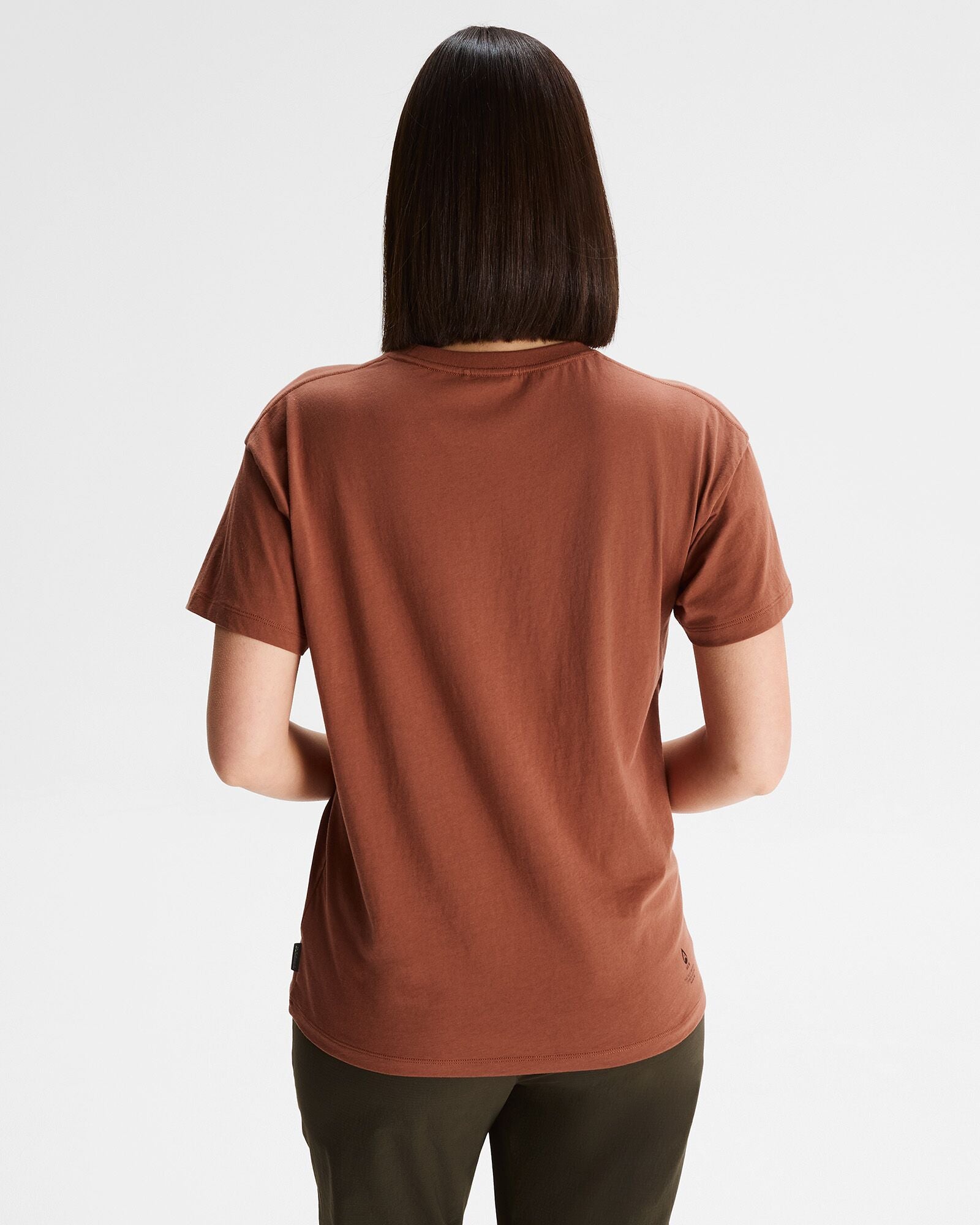 Organic Cotton Women's Ripple T-Shirt - Soft & Breathable Casual Tee for Everyday Wear | Perfect for Outdoors, Yoga & Relaxation
