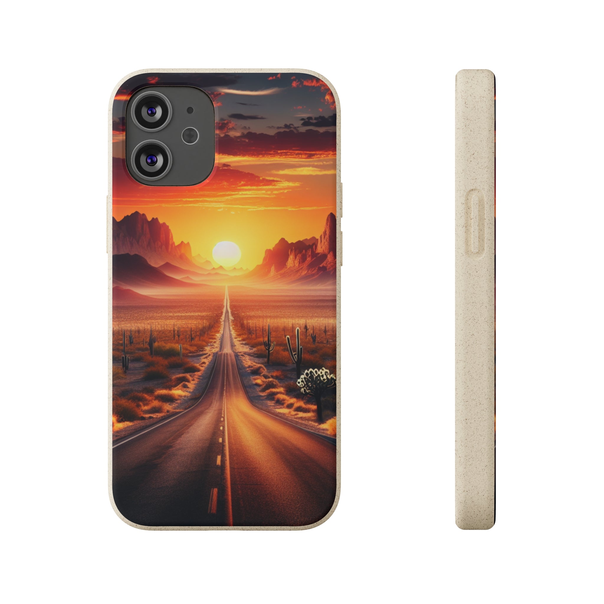 Eco-Friendly Biodegradable Phone Case for Samsung & iPhone - Sustainable Compostable Protective Cover | Perfect for Outdoor Adventures & Daily Use