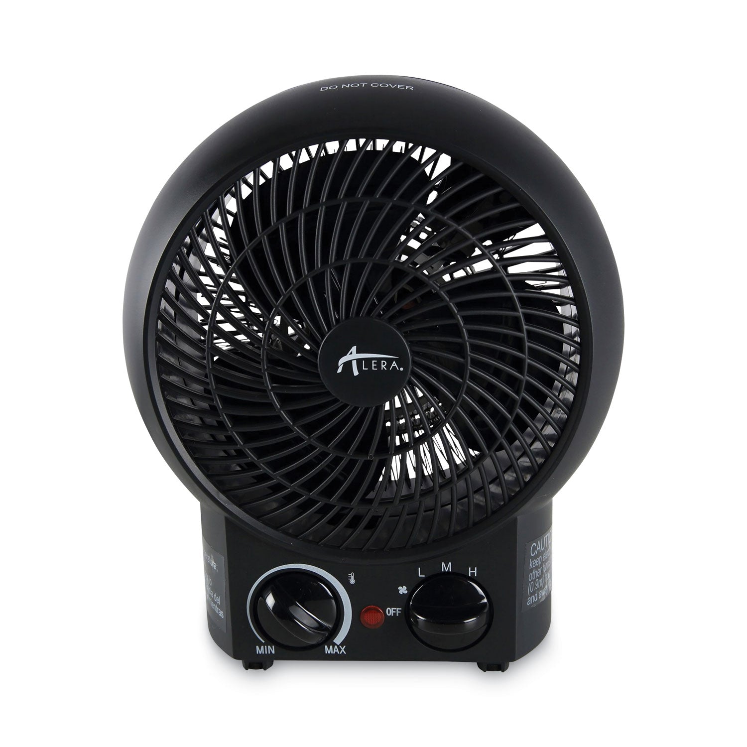 Alera® 1500W Portable Space Heater with Fan - 8.25