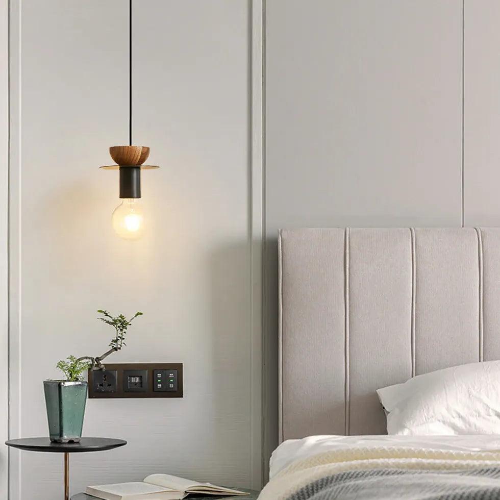 Modern Minimalist Tapered Cone LED Pendant Light - Sleek Hanging Fixture for Dining Room, Kitchen Island, or Bedroom Lighting