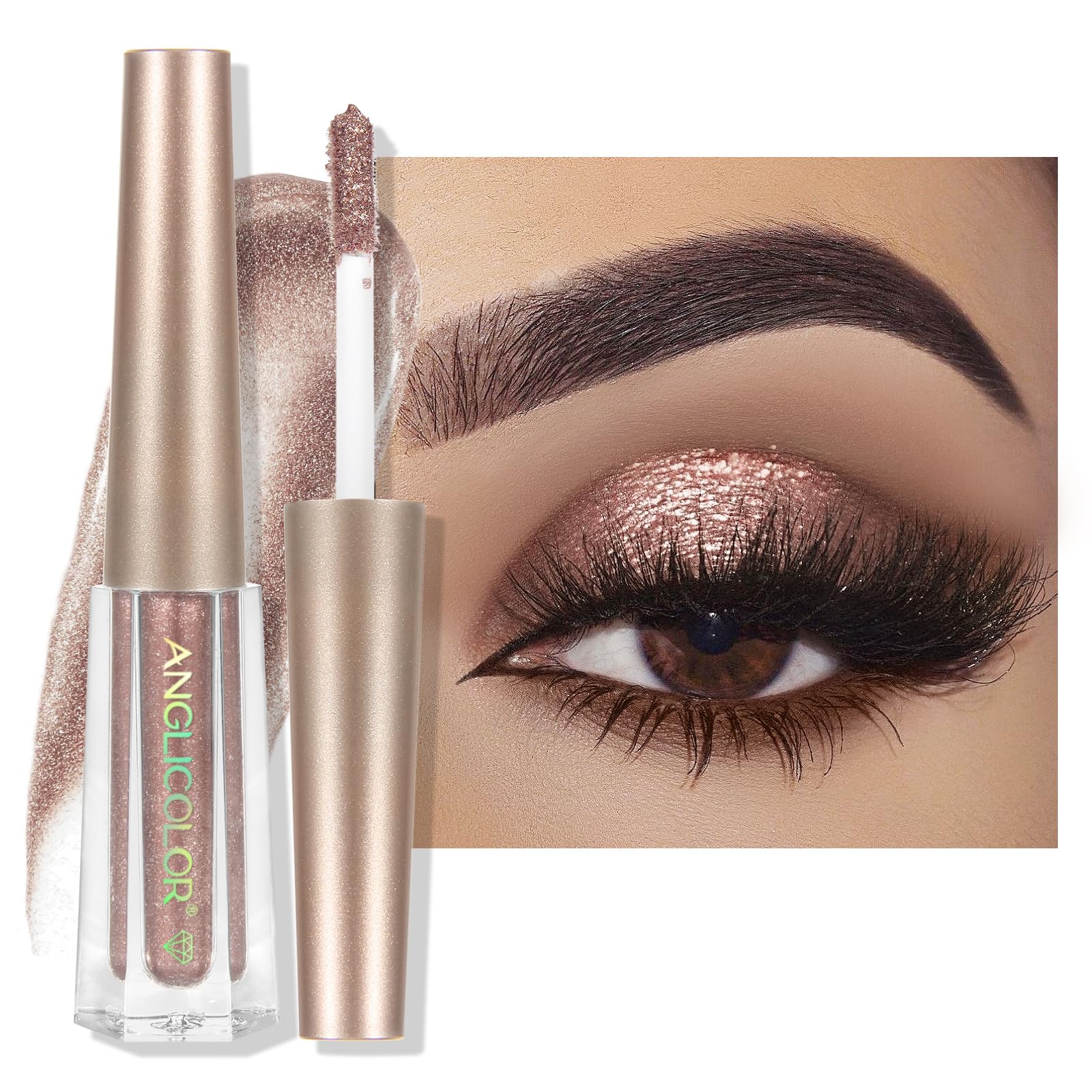 Sparkling Liquid Eyeshadow - Long-Lasting, Quick-Dry & Shimmer | Perfect for Party & Night Out