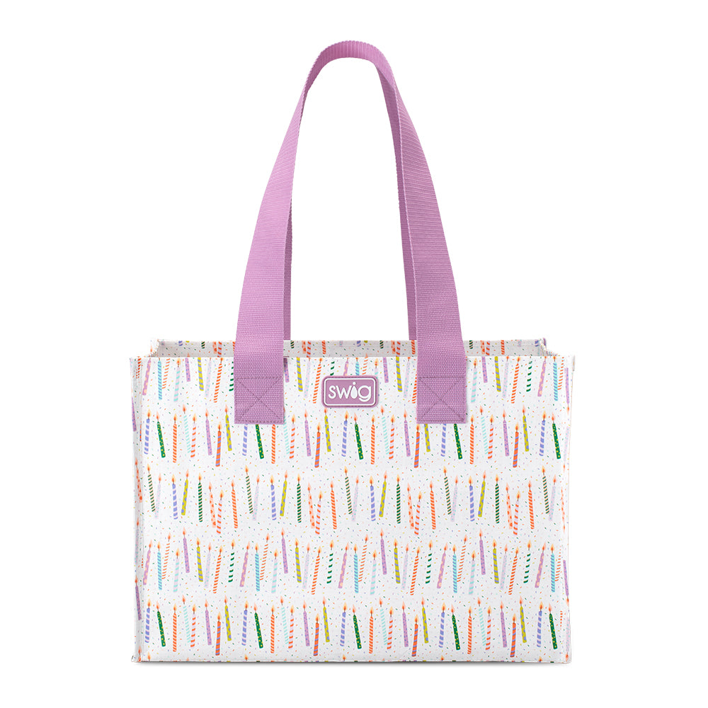Make a Wish Reusable Grocery Bag - Large Eco-Friendly Shopping Tote for Groceries, Beach, Picnics & Daily Use