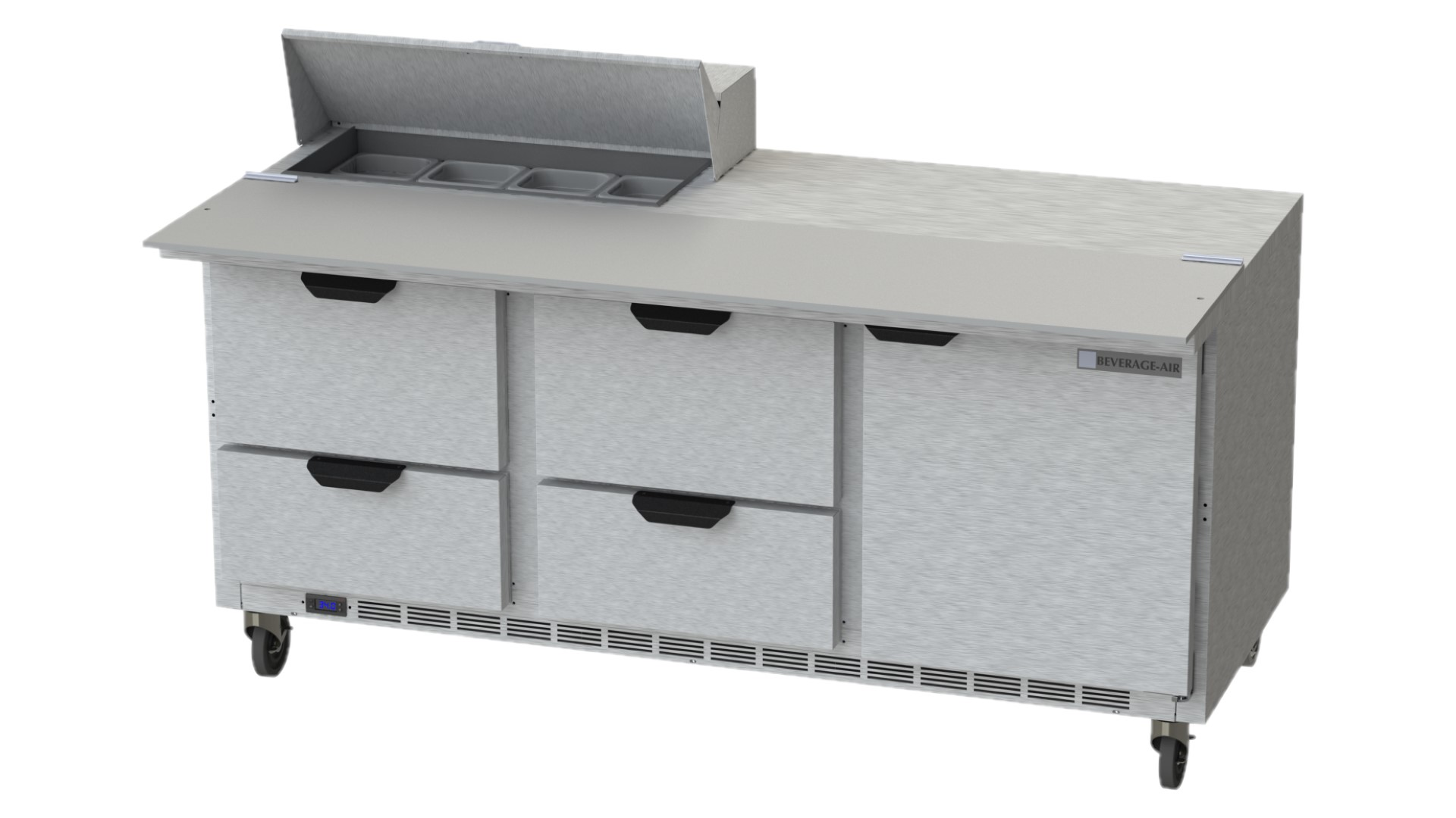 Beverage Air SPED72HC 08C 4 Sandwich & Salad Prep Table - 72
