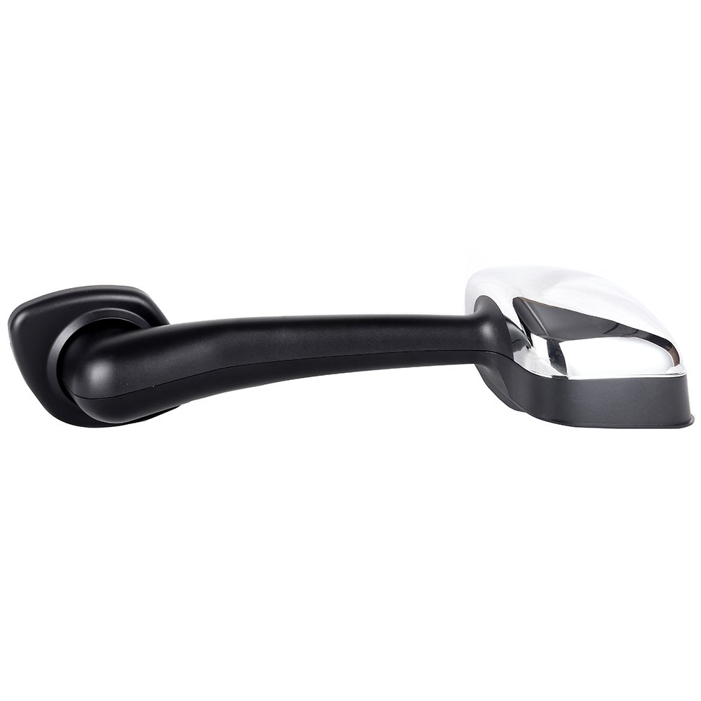 CCiyu Manual Adjust Chrome Towing Mirror - Left Side (LH) Compatible with 2008-2016 Freightliner Cascadia | Durable Replacement Truck Mirror for Enhanced Visibility & Safe Towing