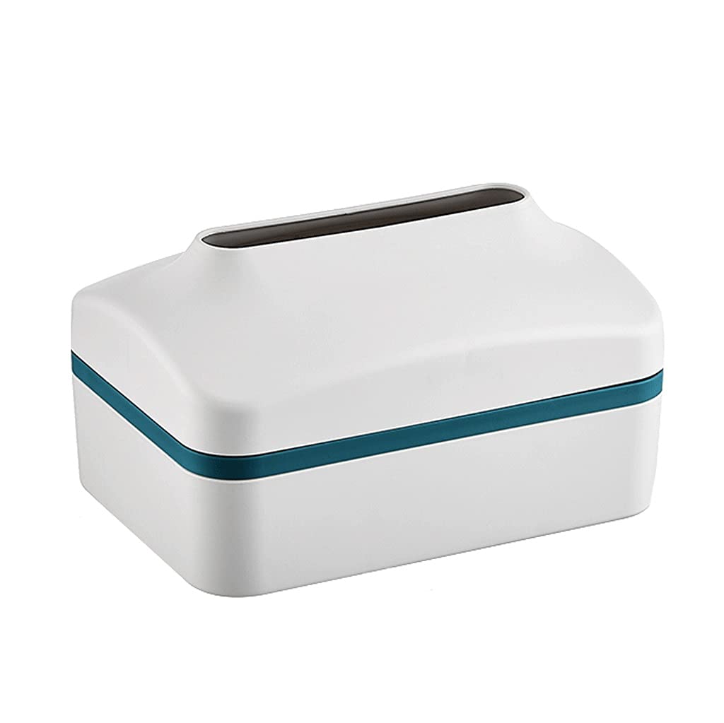 UNNS Premium Tissue Box Holder - Stylish Paper Napkin Dispenser for Living Room, Bedroom, Kitchen & Office Desk - Decorative Storage Box for Tissues (Color A) - Perfect for Home Decor, Gift Giving & Daily Convenience