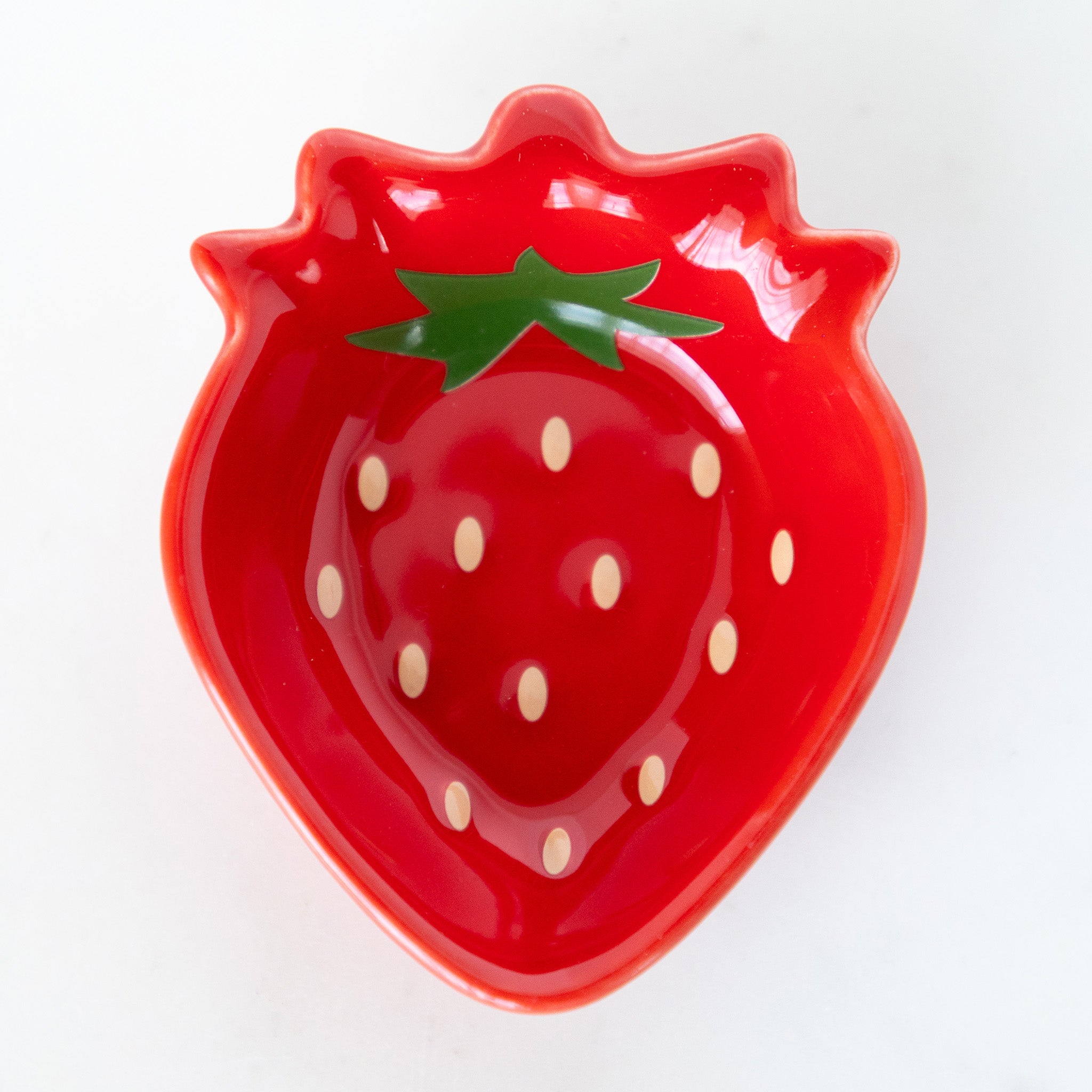 Berry Sweet Shaped Pinch Bowls - Mini Ceramic Dessert Bowls for Ice Cream, Candy & Snacks - Perfect for Party Serving, Home Decor & Gift Giving