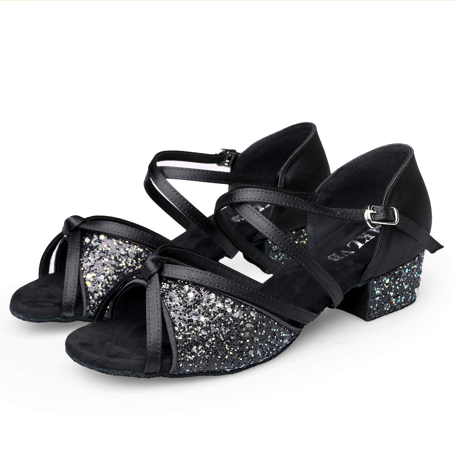 Women's Ballroom Dance Shoes - Latin Salsa Bachata Professional Practice & Performance Shoes for Dancers | Perfect for Social Dancing, Competitions & Studio Training