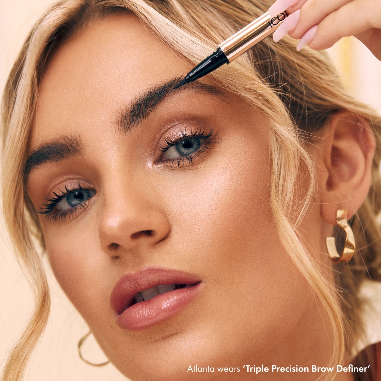 Triple Precision Brow Definer - Ultra-Fine Eyebrow Pencil for Natural Brows - Perfect for Everyday Makeup & Professional Styling