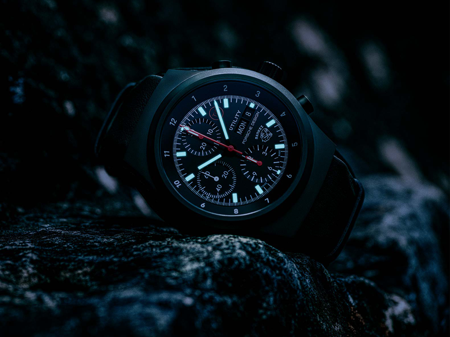Porsche Design Chronograph 1 Utility Limited Edition Watch - Premium Stainless Steel Chronograph for Men - Perfect for Business, Racing & Luxury Collectors