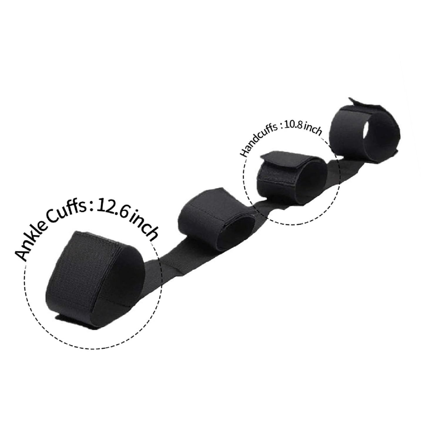 LY2R Premium Bondage Restraints - Adjustable BDSM Handcuffs & Sex Toys for Couples - Perfect for Spicing Up Your Bedroom, Role Play, and Sensual Exploration