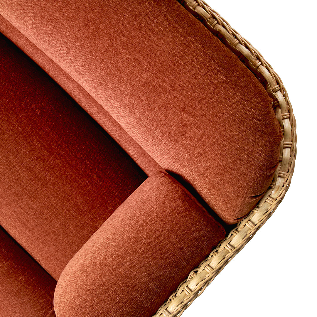 Gubi Joe Colombo Basket Sofa - Mid-Century Modern Lounge Chair for Living Room, Office & Lounge Areas