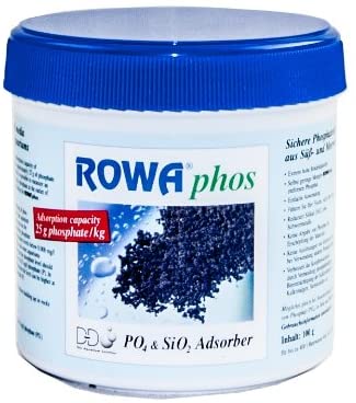 ROWAphos High-Efficiency Phosphate Remover Media for Aquariums - Eliminates Algae & Improves Water Clarity - Perfect for Freshwater & Saltwater Fish Tanks