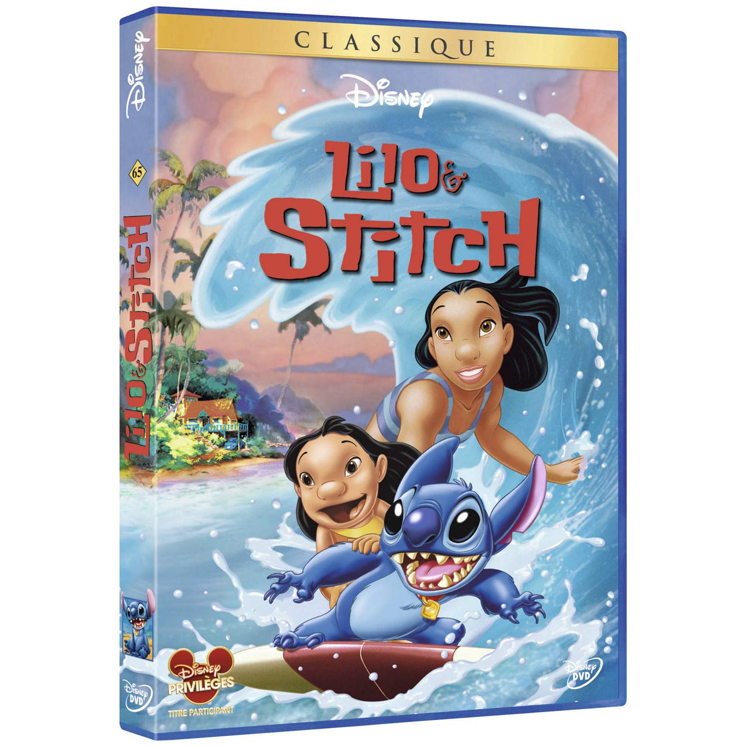 Lilo & Stitch DVD [French Import] - Disney Animated Movie for Kids & Family Movie Night
